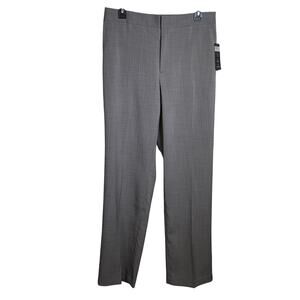 Alfani Mens Tropical Regular-Fit Suit pants Grey Heather 32x32 $75